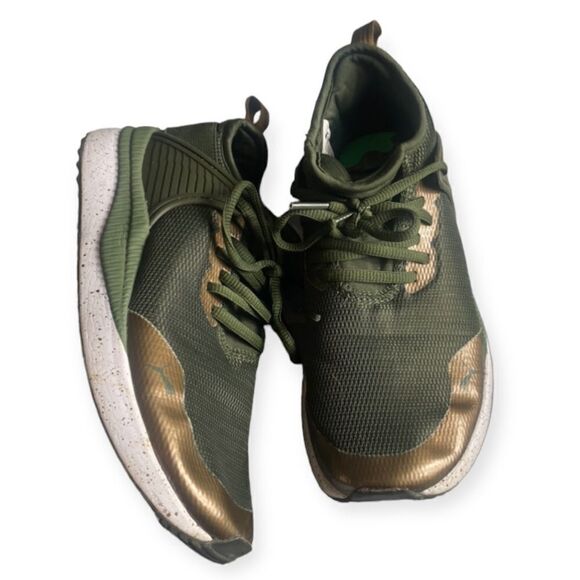 Puma SZ 7 green and gold sneakers - Picture 1 of 9